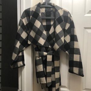 Zara big should jacket.